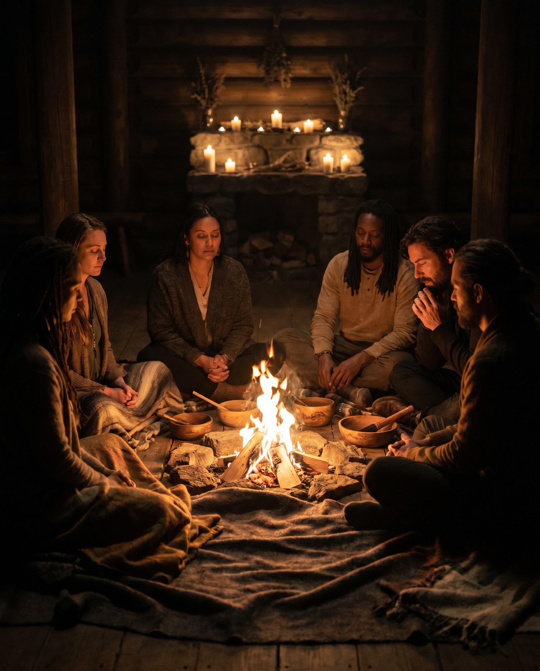 The Community — fireside circle