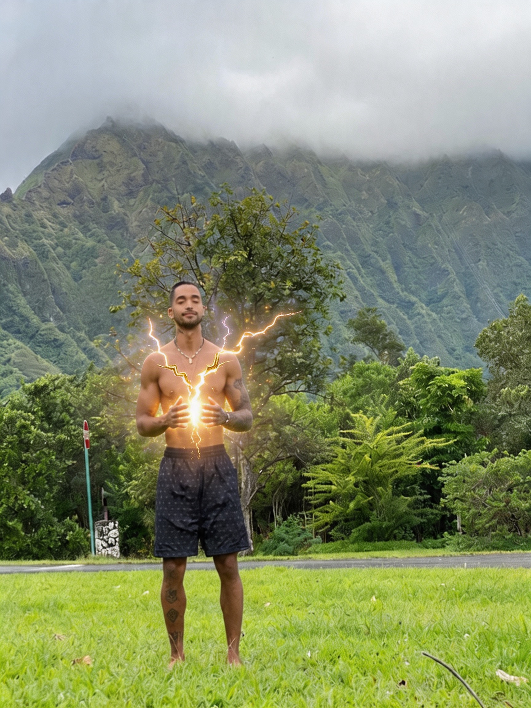 Gui practicing qigong